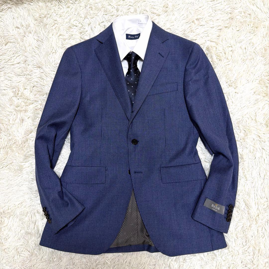 美品　オリヒカ　セットアップスーツ　ビジネススーツ　ネイビー　紺　Y5 REDA