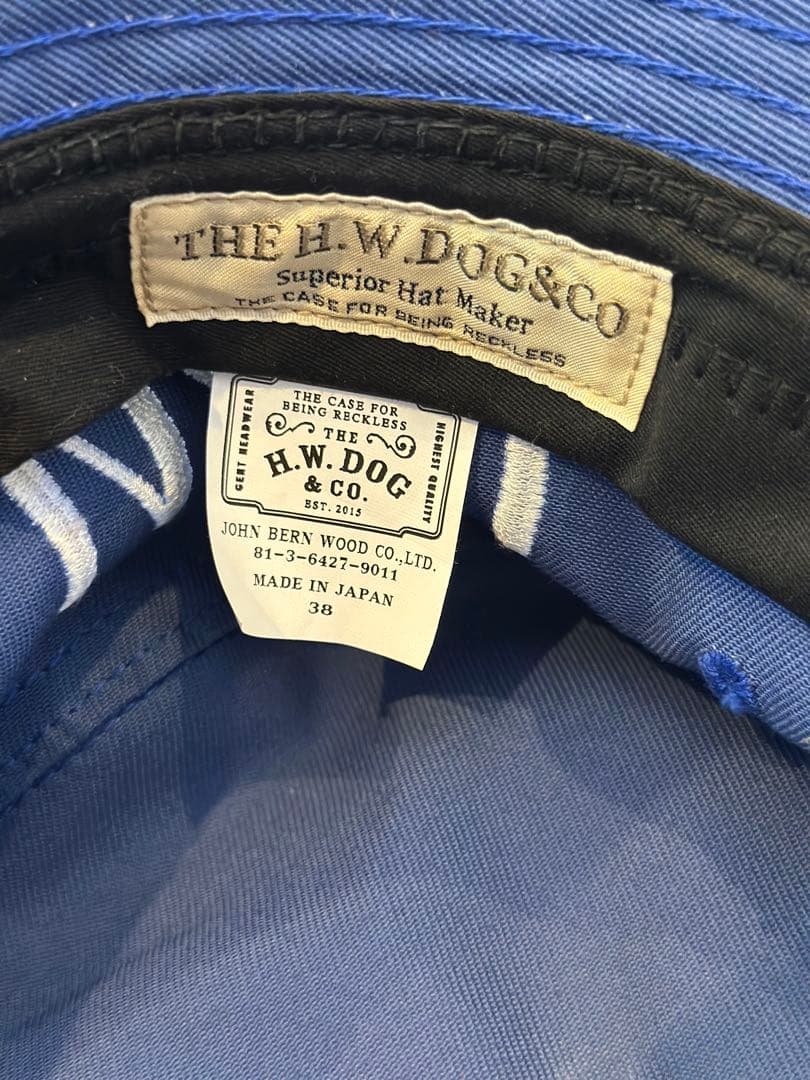 THE H.W.DOG&CO. FLAG HAT サイズ38