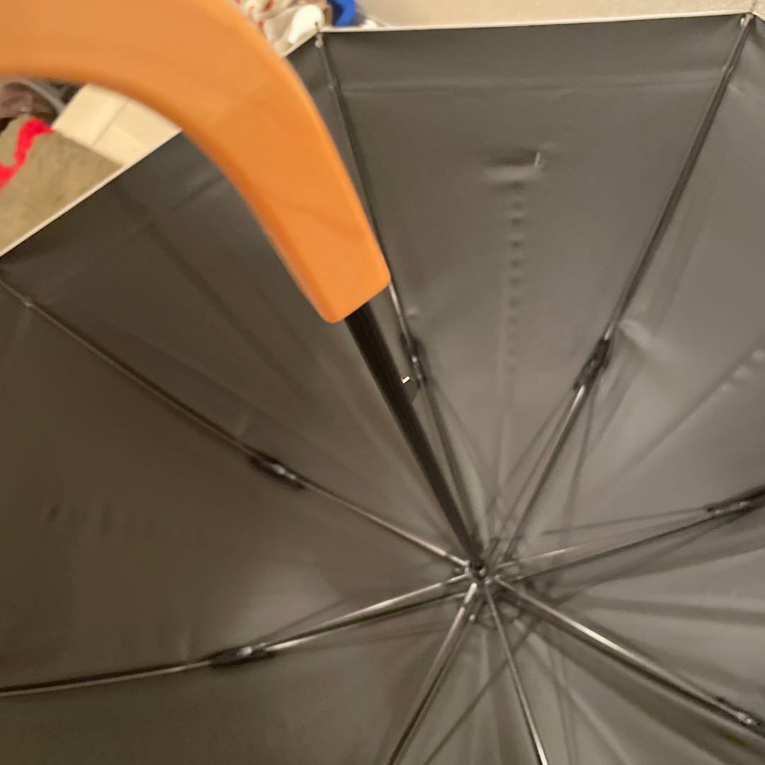 ❤️人気の新色　サンバリア100 S 長傘モスグレー×白 晴雨兼用日傘