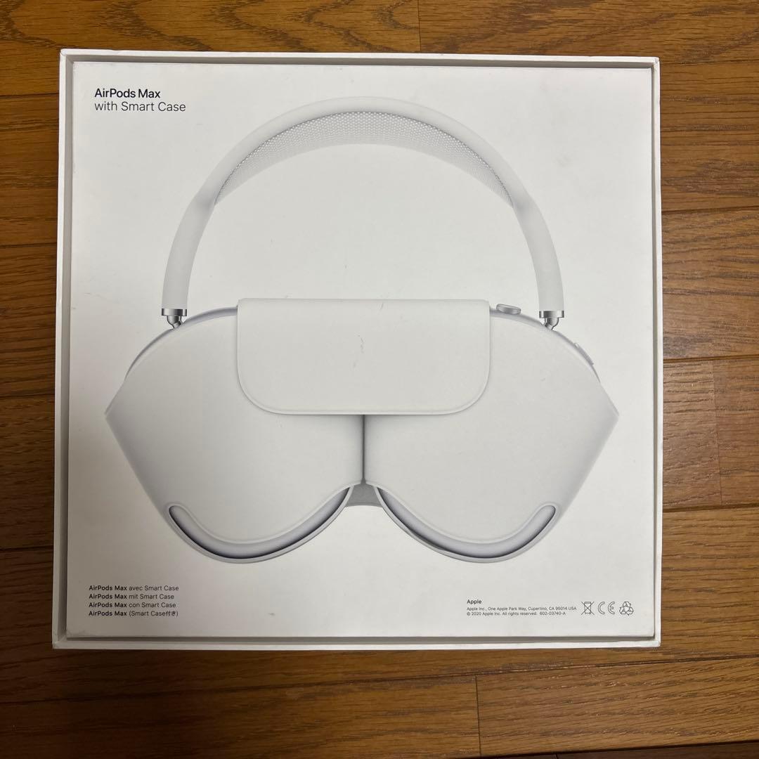 【正規品】AirPods Max 本体 シルバー Apple care付き