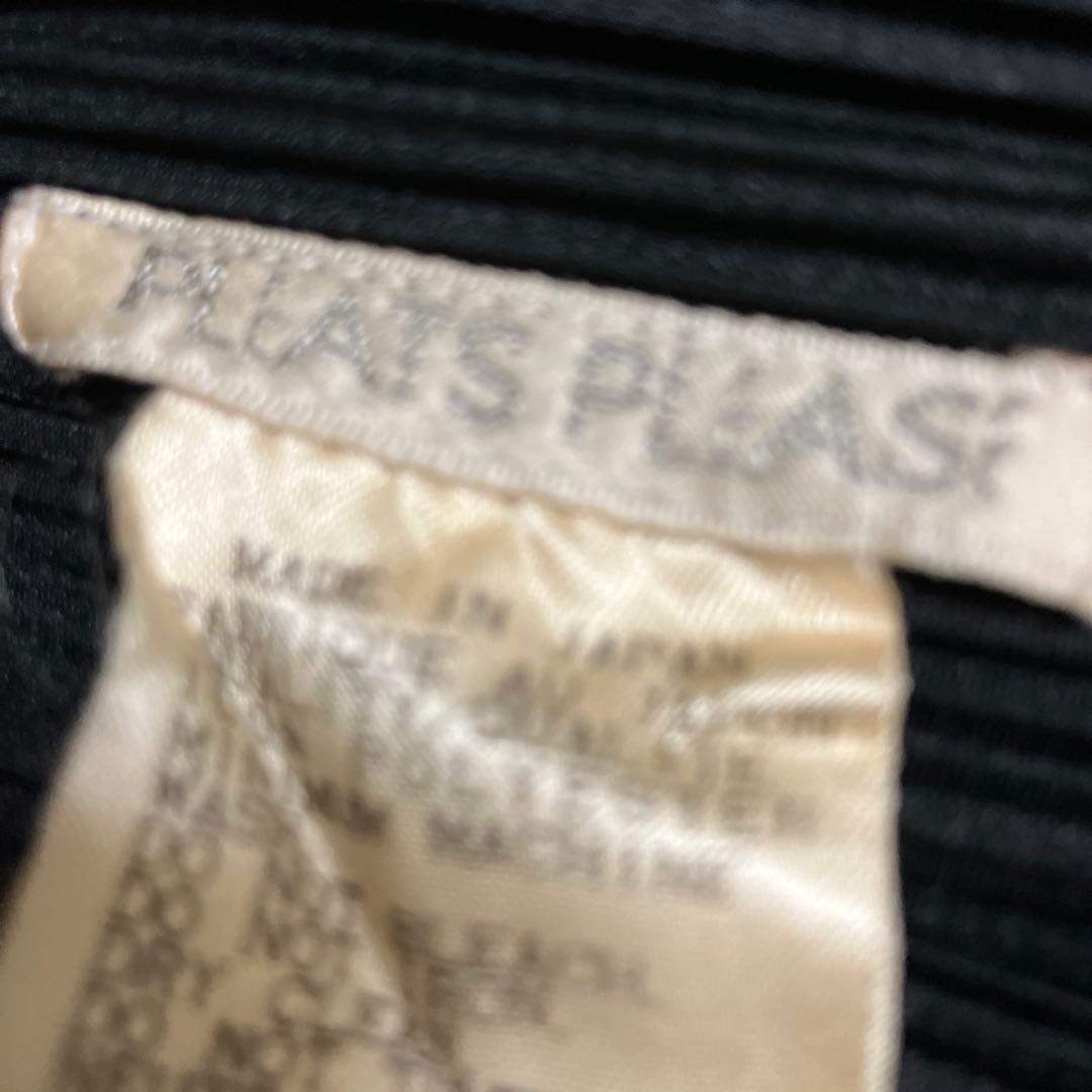 PLEATS PLEASE ISSEY MIYAKE ブラック大きなサイズ4