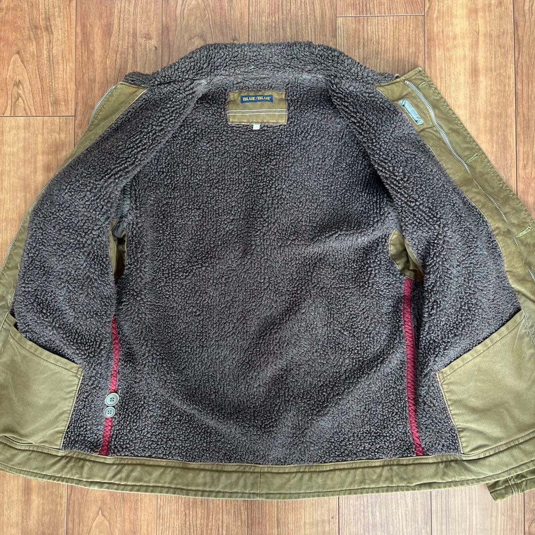 BLUEBLUE ジャーマンクロスデッキジャケット