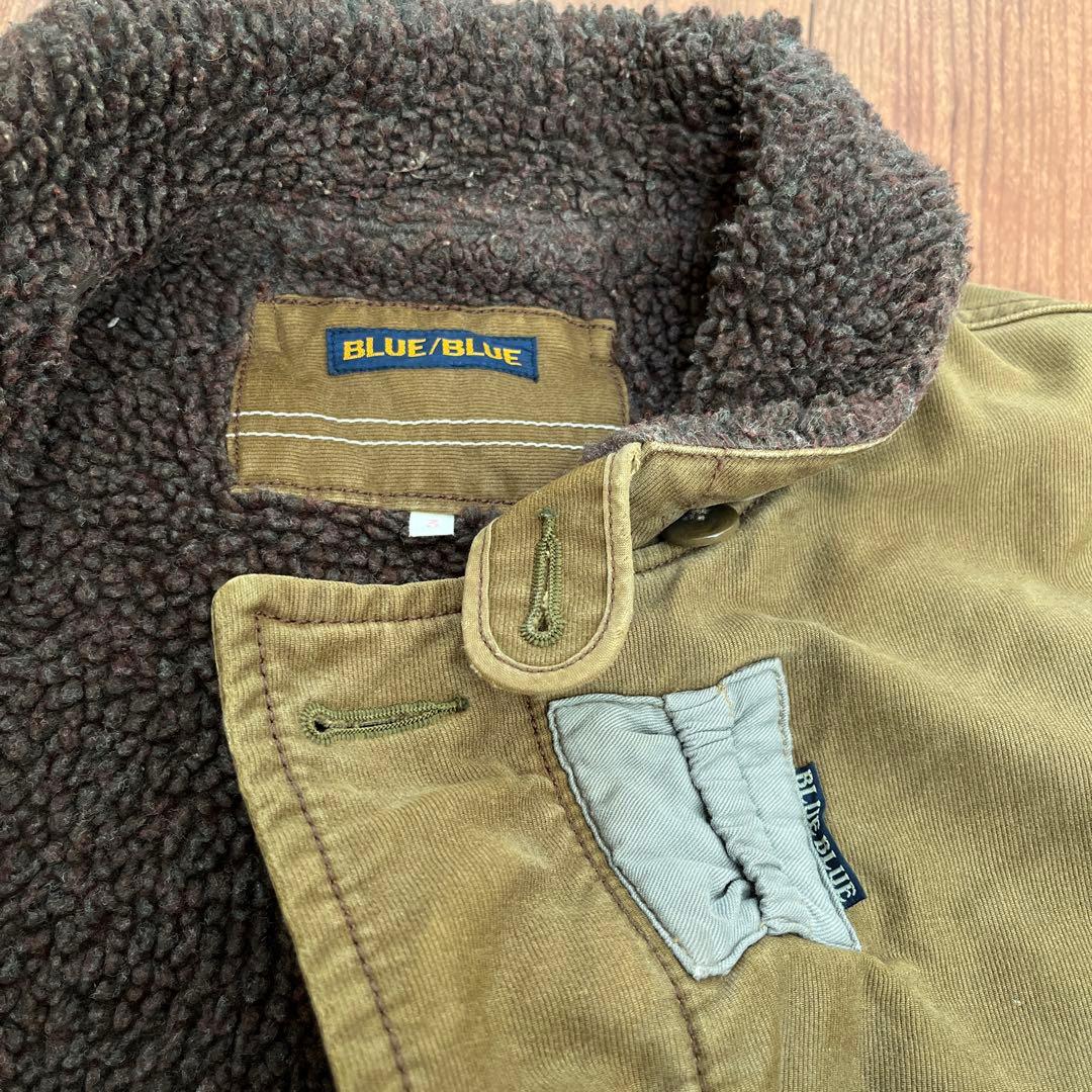 BLUEBLUE ジャーマンクロスデッキジャケット