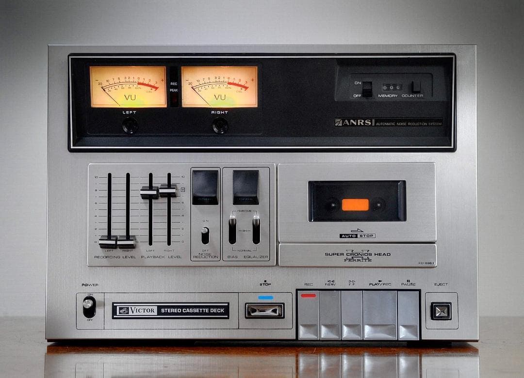 ★VICTOR KD-668ⅡS　Mark Ⅱ完全復活の生涯カセットデッキへ！