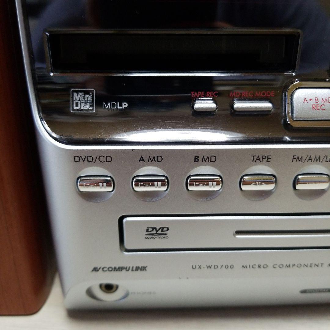 【美品】Victor ビクター DVD/MD/TAPE コンポ