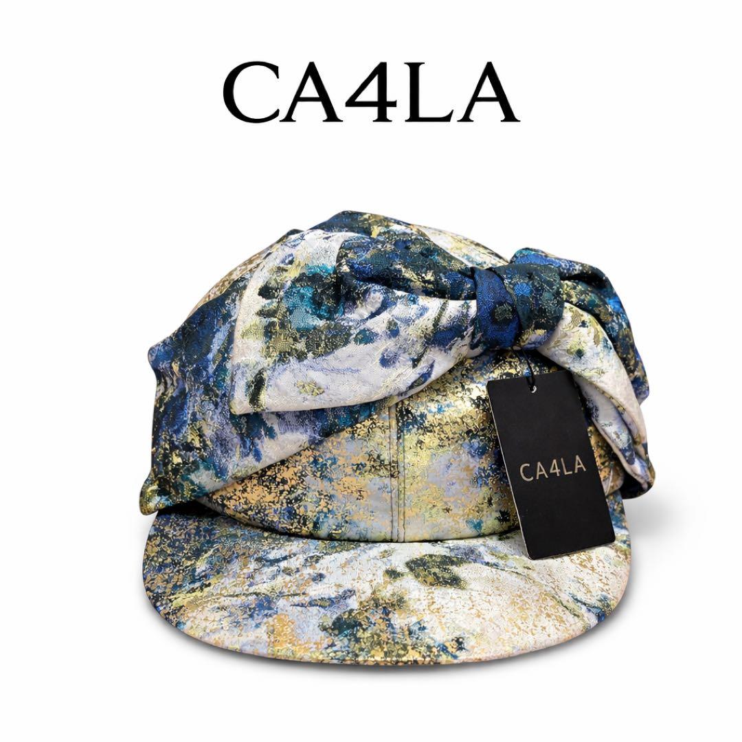 12／23、24限定‼️【CA4LA】希少新品✨総柄 キャップ TMT‑02552