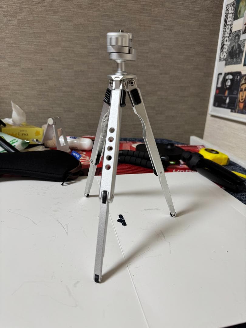 Leofoto mt-03スパイダーミニ三脚ポケット三脚FUJIFILMコラボ品