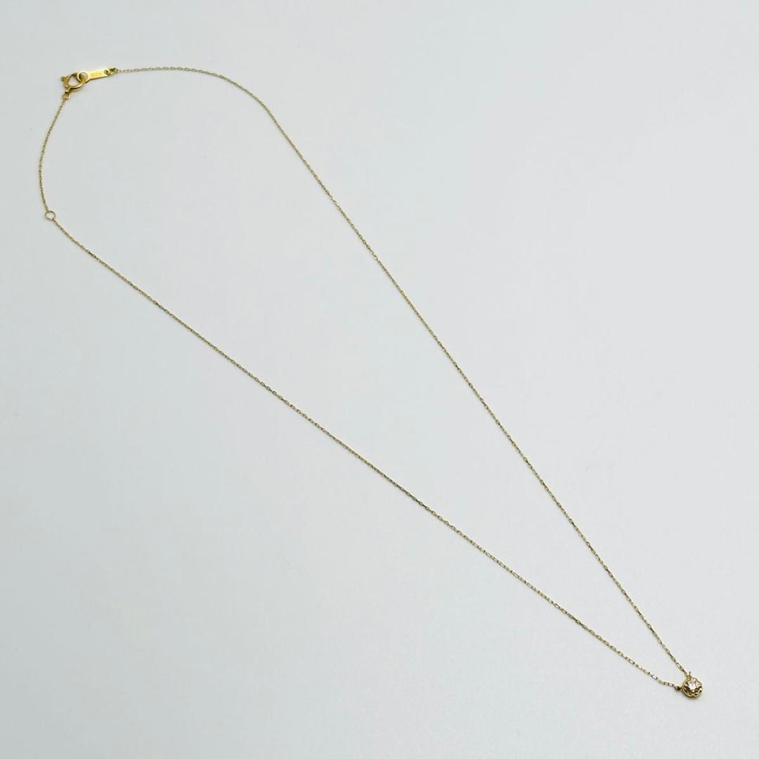 AHKAH ティア ネックレス　K18 ダイヤモンド　ゴールド　Au750