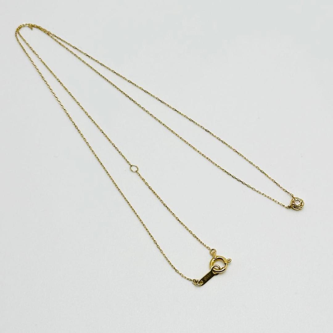 AHKAH ティア ネックレス　K18 ダイヤモンド　ゴールド　Au750