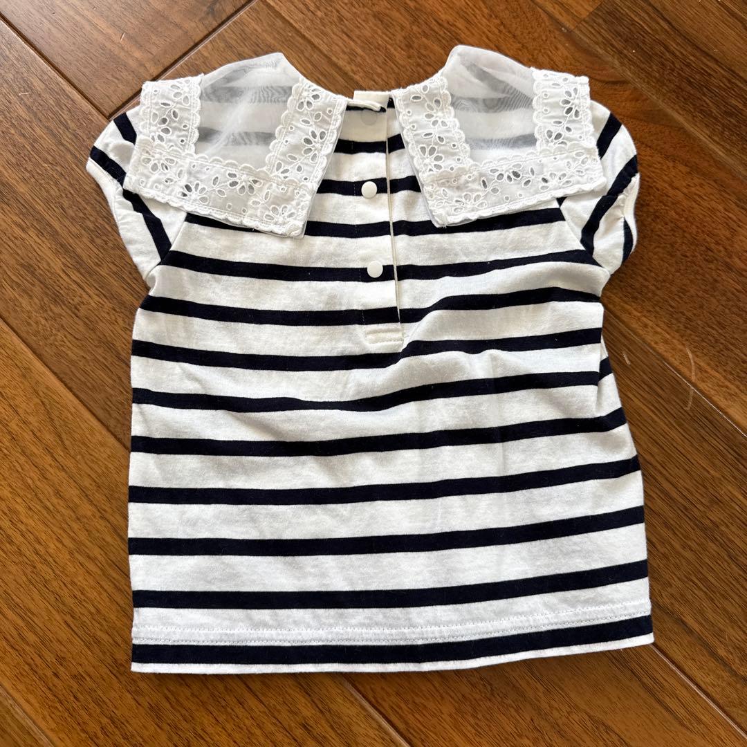 happii　ファミリア　オーバーオール　ボーダートップス