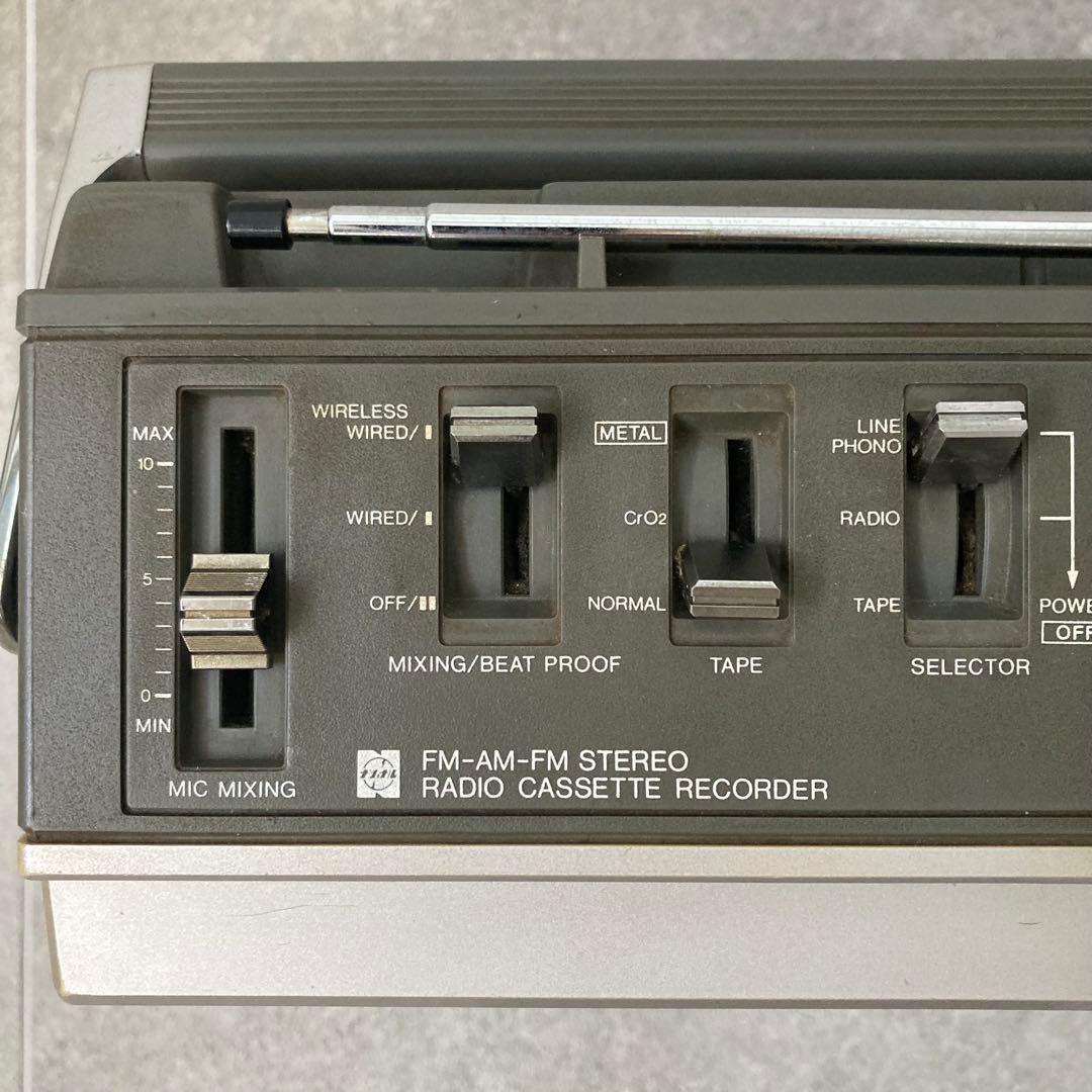 National ラジカセ RX-5280 昭和レトロ