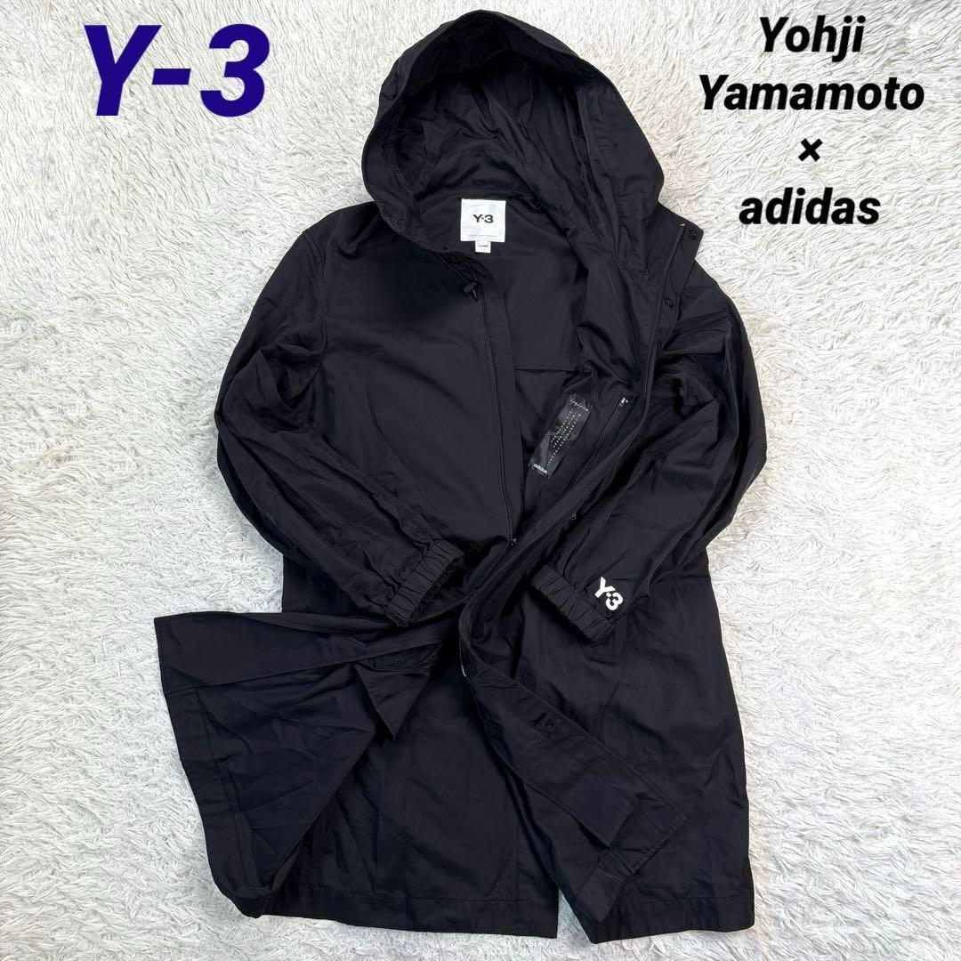 ✨美品✨Y-3 CH1 HOODED COAT ロングコート　ヨウジヤマモト