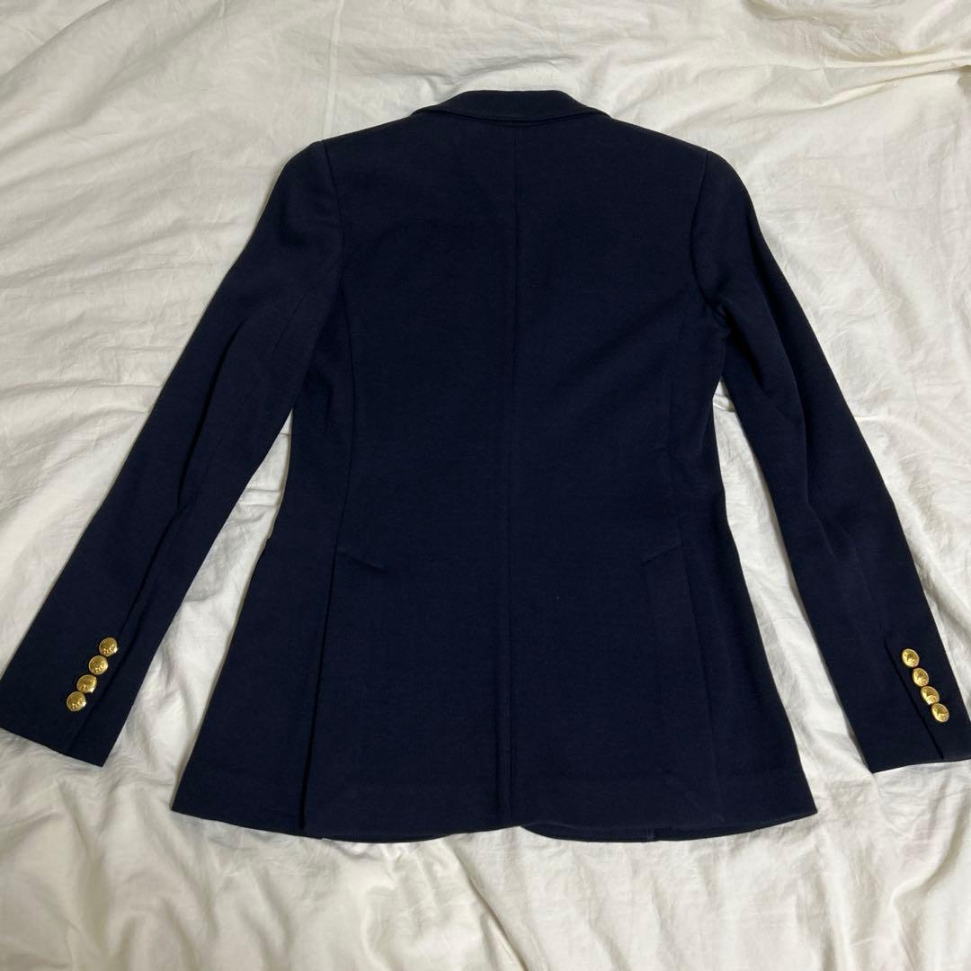 ポロラルフローレン レディース ブレザー ジャケット 紺ブレ 金ボタン