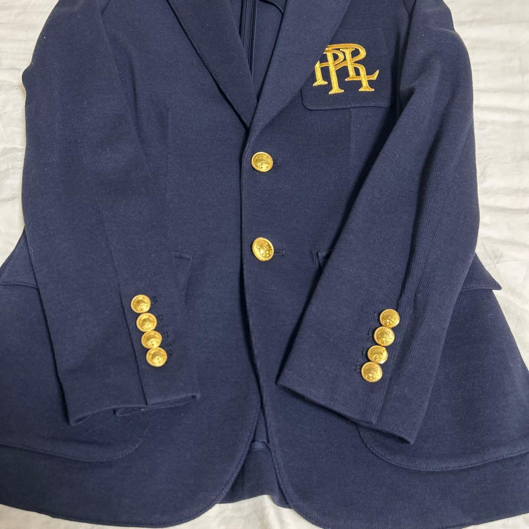 ポロラルフローレン レディース ブレザー ジャケット 紺ブレ 金ボタン