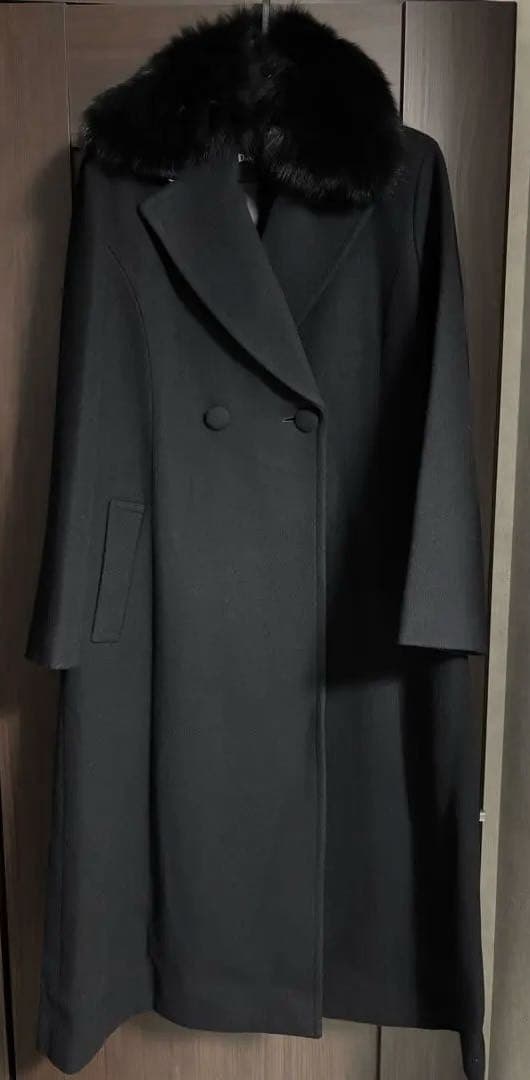 美品！ダイアグラム グレースコンチネンタル ウールロングコート ウール100%