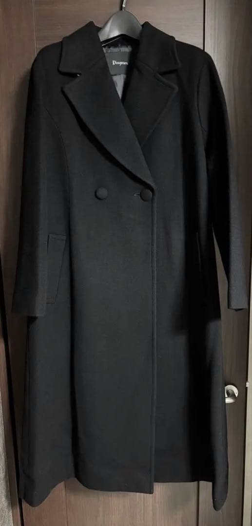 美品！ダイアグラム グレースコンチネンタル ウールロングコート ウール100%