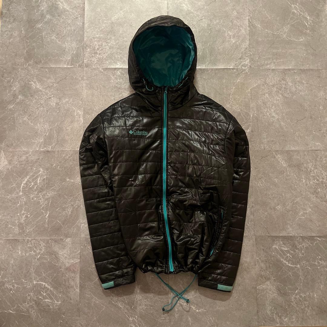 【極美品✨】Columbia ダウンジャケット パフダウン　ブラック　M