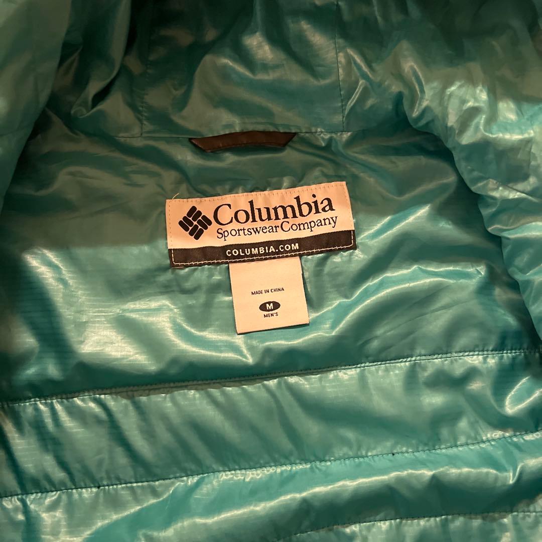 【極美品✨】Columbia ダウンジャケット パフダウン　ブラック　M