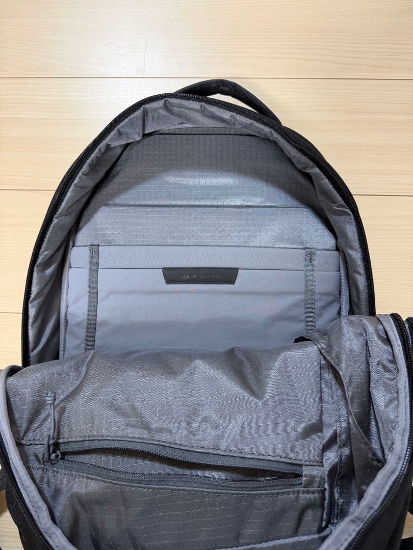 バッグ ABLE CARRY/DailyPlus Cordura 1000D Black