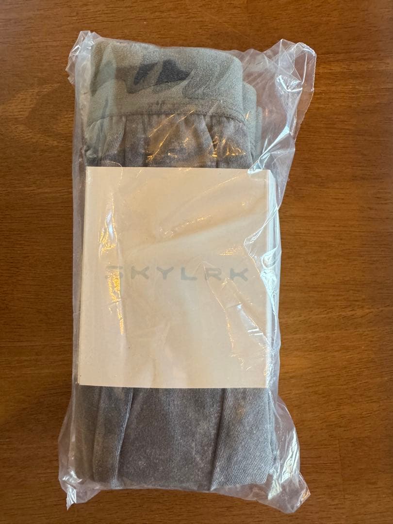 完売品［新品・未開封］SKYLRK グレー ボクサーパンツ 3枚セット Sサイズ