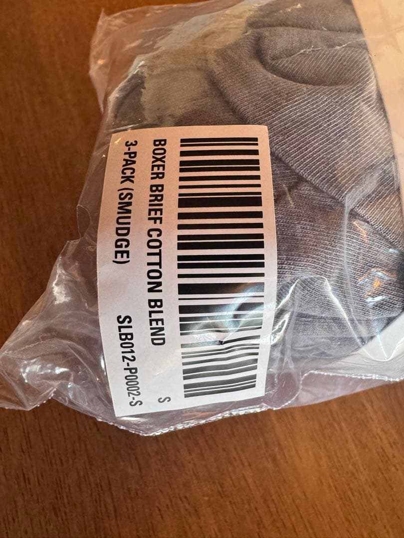 完売品［新品・未開封］SKYLRK グレー ボクサーパンツ 3枚セット Sサイズ