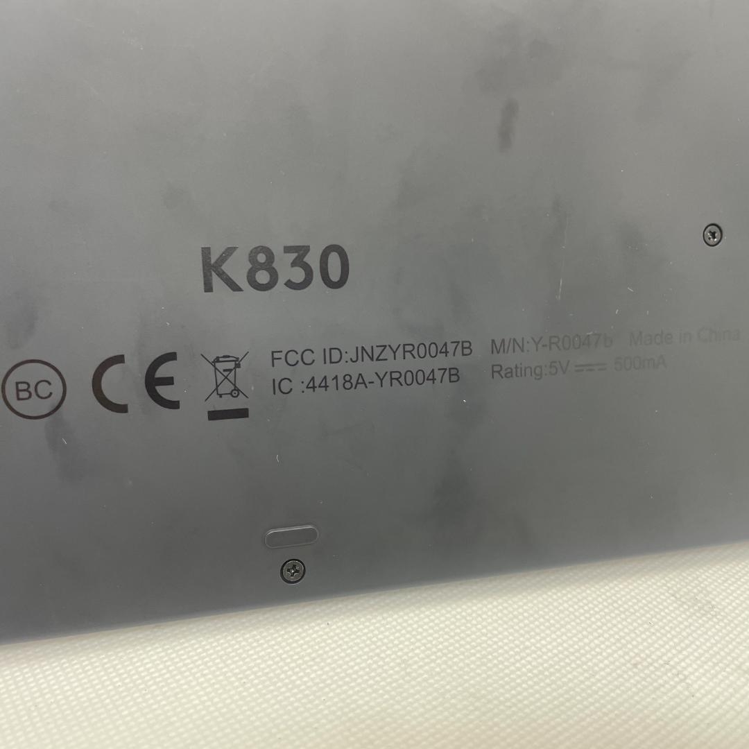 キーボード Logitech llluminated Living-Room K830