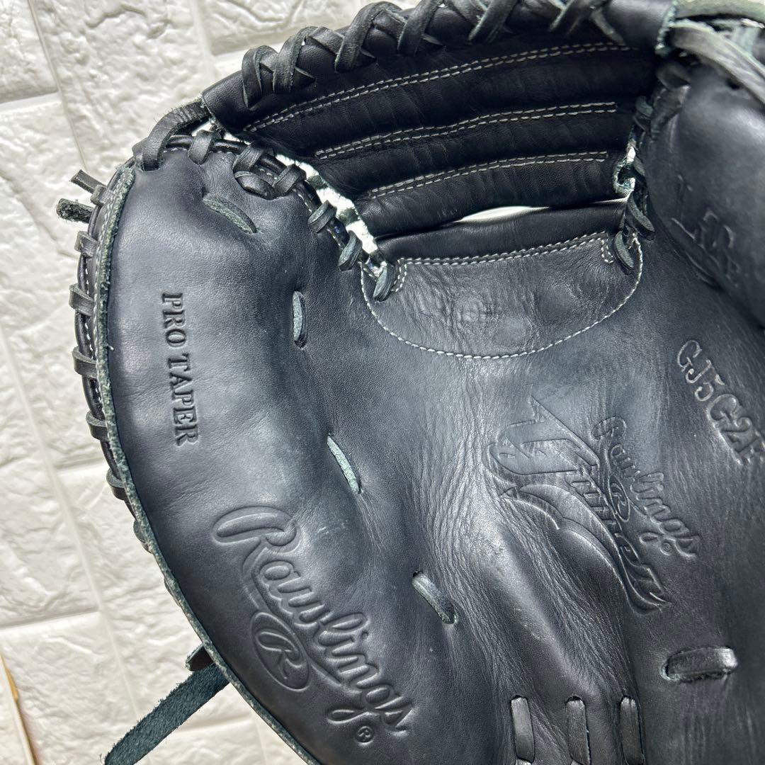 【美品】野球 グローブ 軟式 少年野球 キャッチャーミット ローリングス