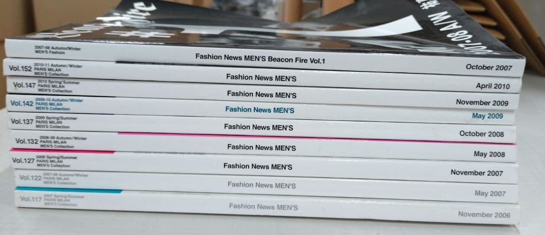 K*i様 当時物 雑誌 Fashion News MEN'S 2007-2010