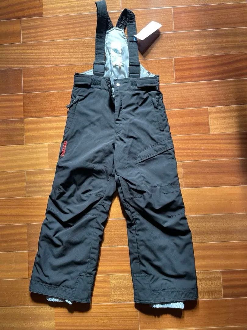 デサント　Move Sport 子ども用スキーウェア 赤/黒