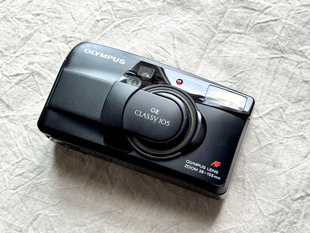 ⌘完動品！ 作例あり、電池付き！ OLYMPUS OZ CLASSY 105⌘