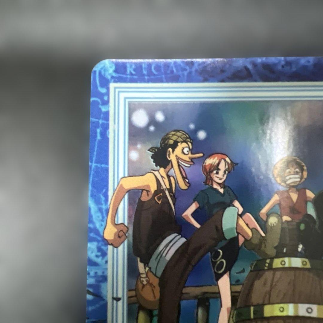 初期 絶版 ワンピースカードダス ハイパーバトル ルフィ海賊団 S57 進水式