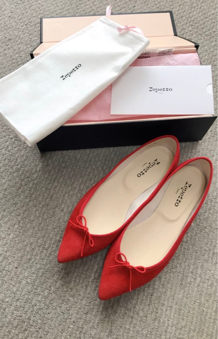 新品未使用☆repetto レペット　パンプス　やぎ革
