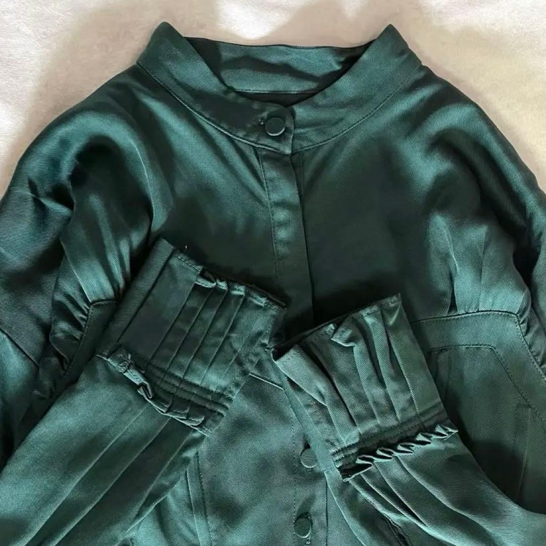 極美品❤️AMERI SHAPELY CORSET DRESSワンピース　緑