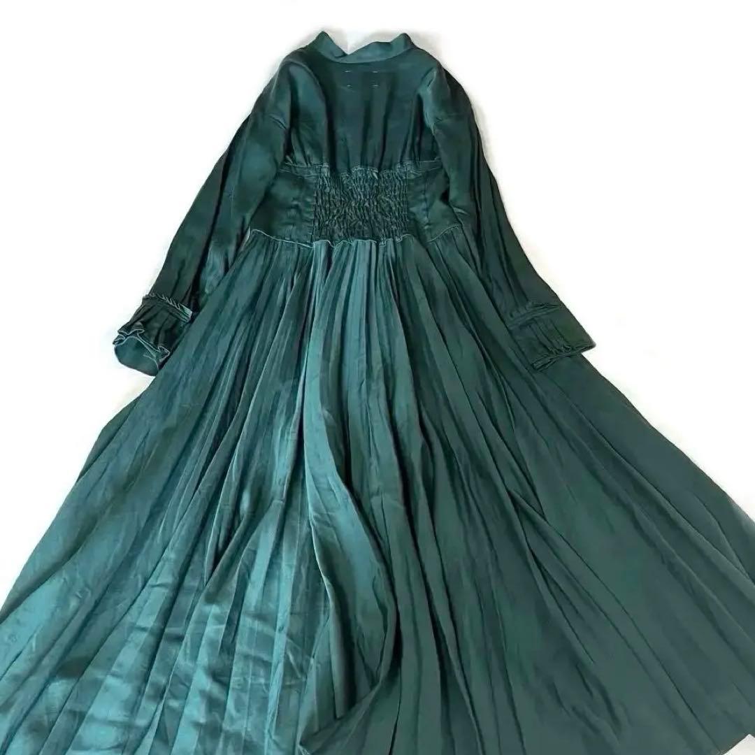 極美品❤️AMERI SHAPELY CORSET DRESSワンピース　緑