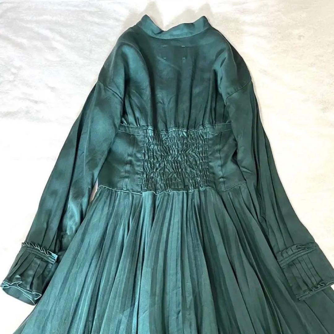 極美品❤️AMERI SHAPELY CORSET DRESSワンピース　緑