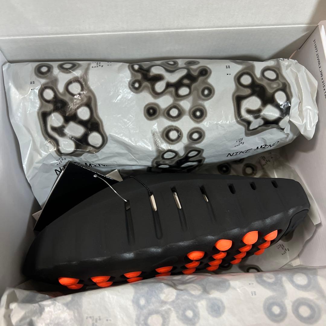 靴 Nike Mind 001 Mules \"Black/Hyper Crimson