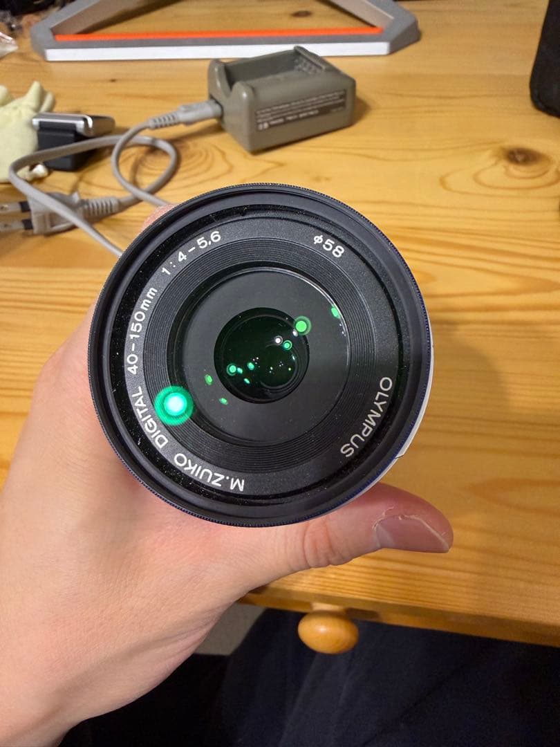 OLYMPUS PEN Lite E-PL3 ワイドコンバーター付 ケースあり