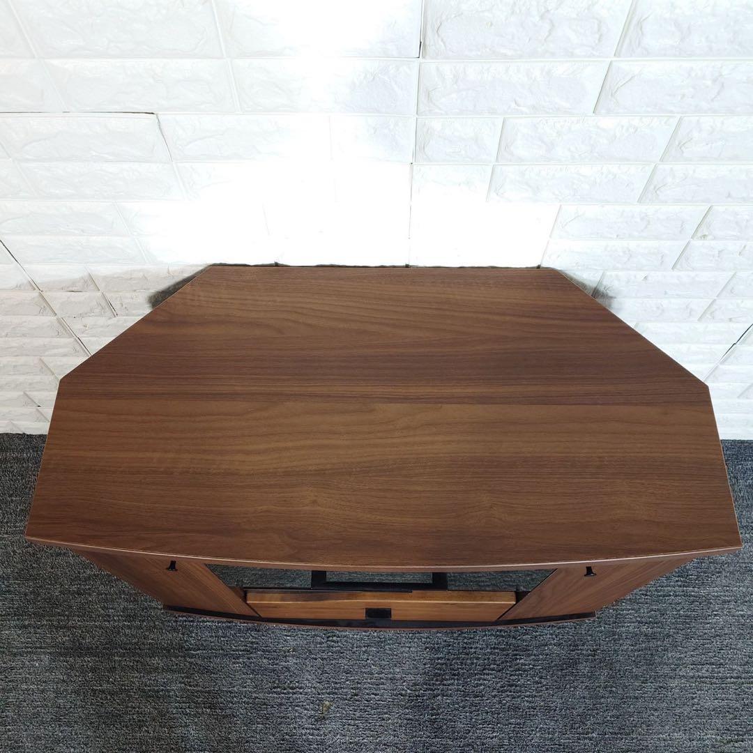 大川家具 コーナーTVボード テレビ台 クアトロ 90 リビングボード B032