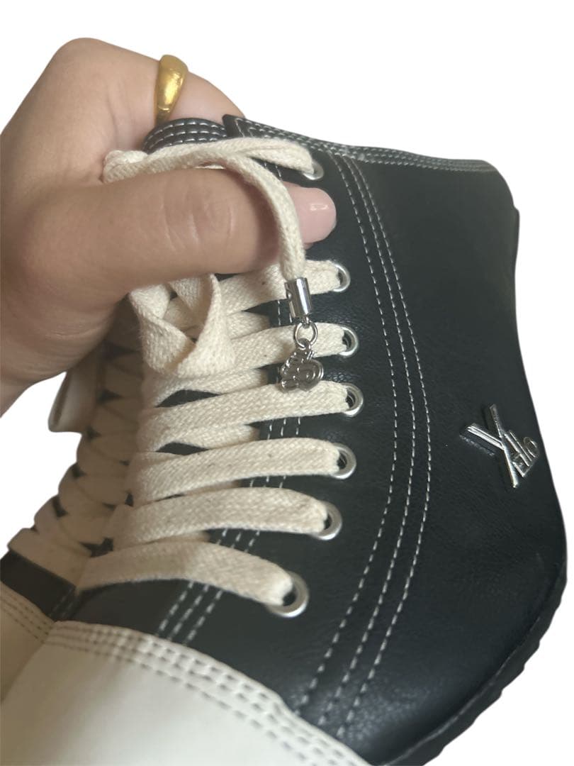 yellowハイヒールスニーカー