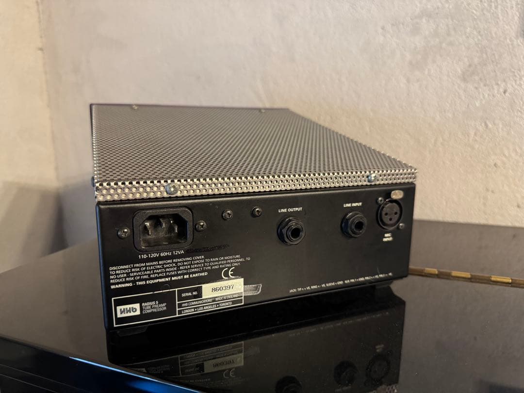 HHB Radius 5 FATMAN 2 真空管コンプレッサー マイクプリ