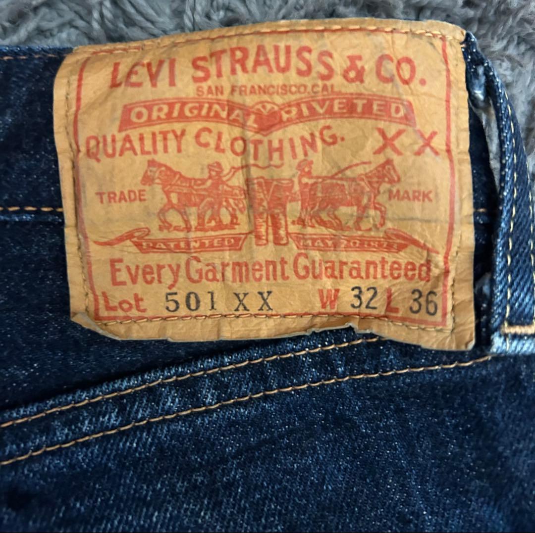 Levi’s 501XX 日本製 LOT55501 W32 赤耳 ビッグE
