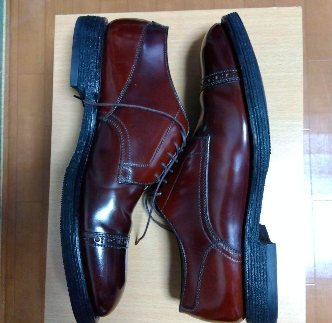 ジョンストン＆マーフィー　コードバン　ストレートチップ　サイズ９　ガルジョンマー