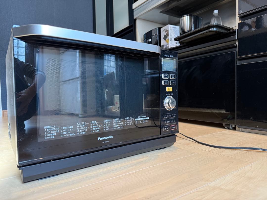 Panasonic オーブンレンジ NE-MS262 角皿プレート付