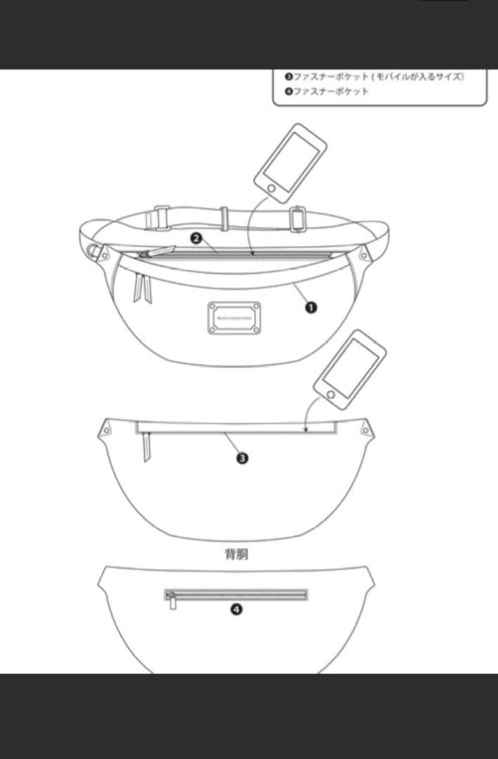 BARNYARDSTORM / キレイめボディバッグ2【撥水】ホワイト