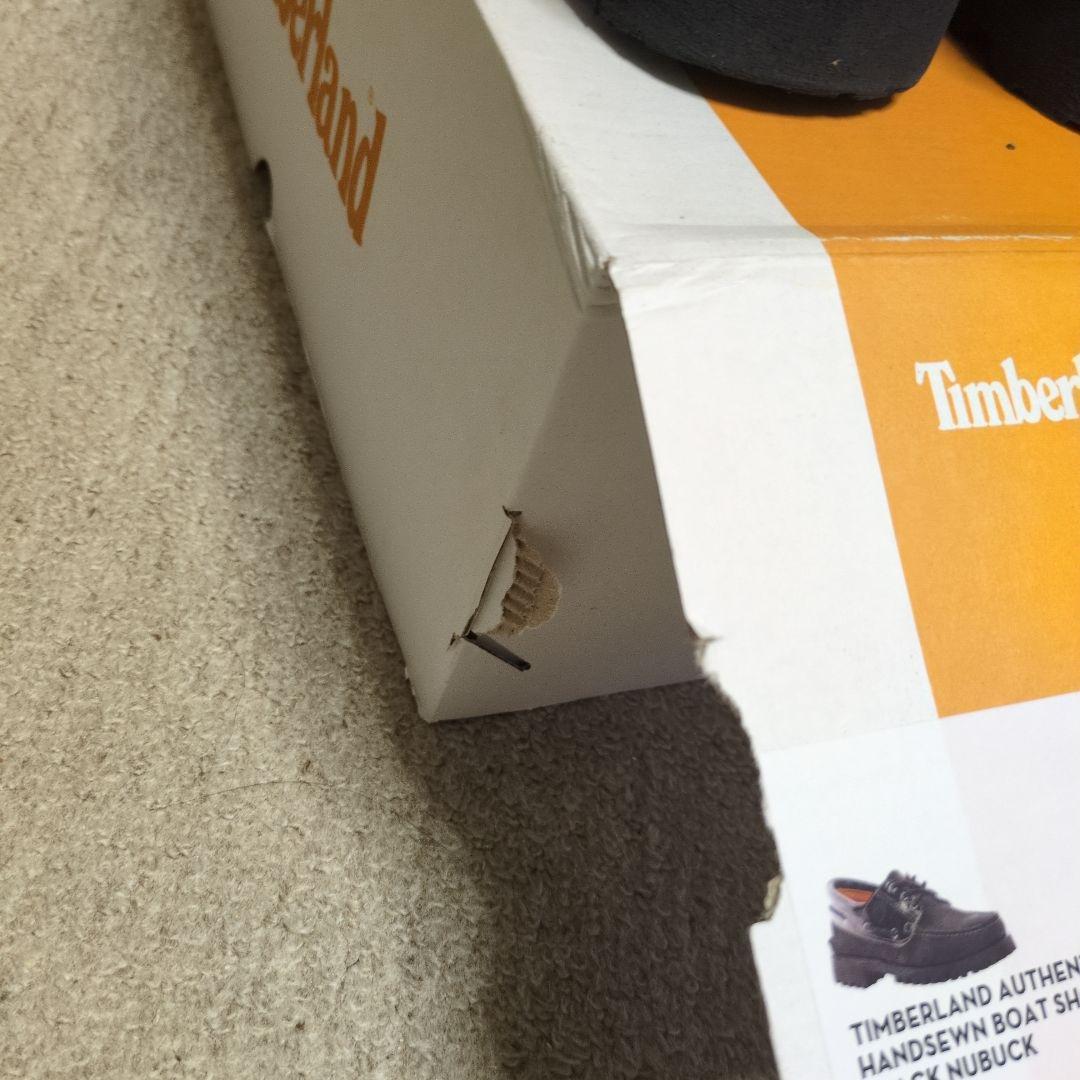 Timberland 3eye classic ブラック　パテント　27.5cm