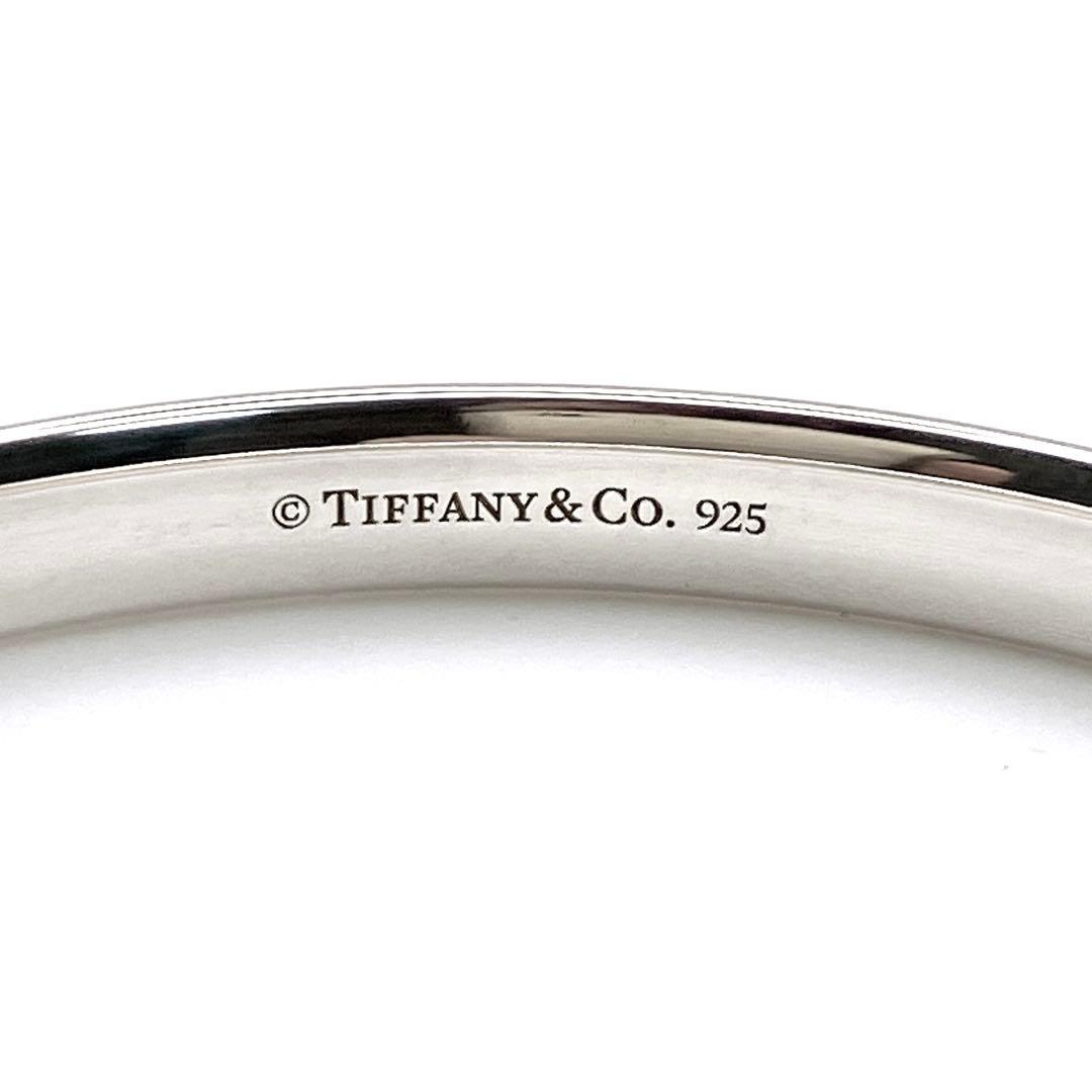 箱付☆ ティファニー ノーツ ナロー バングル ブレスレット シルバー 925