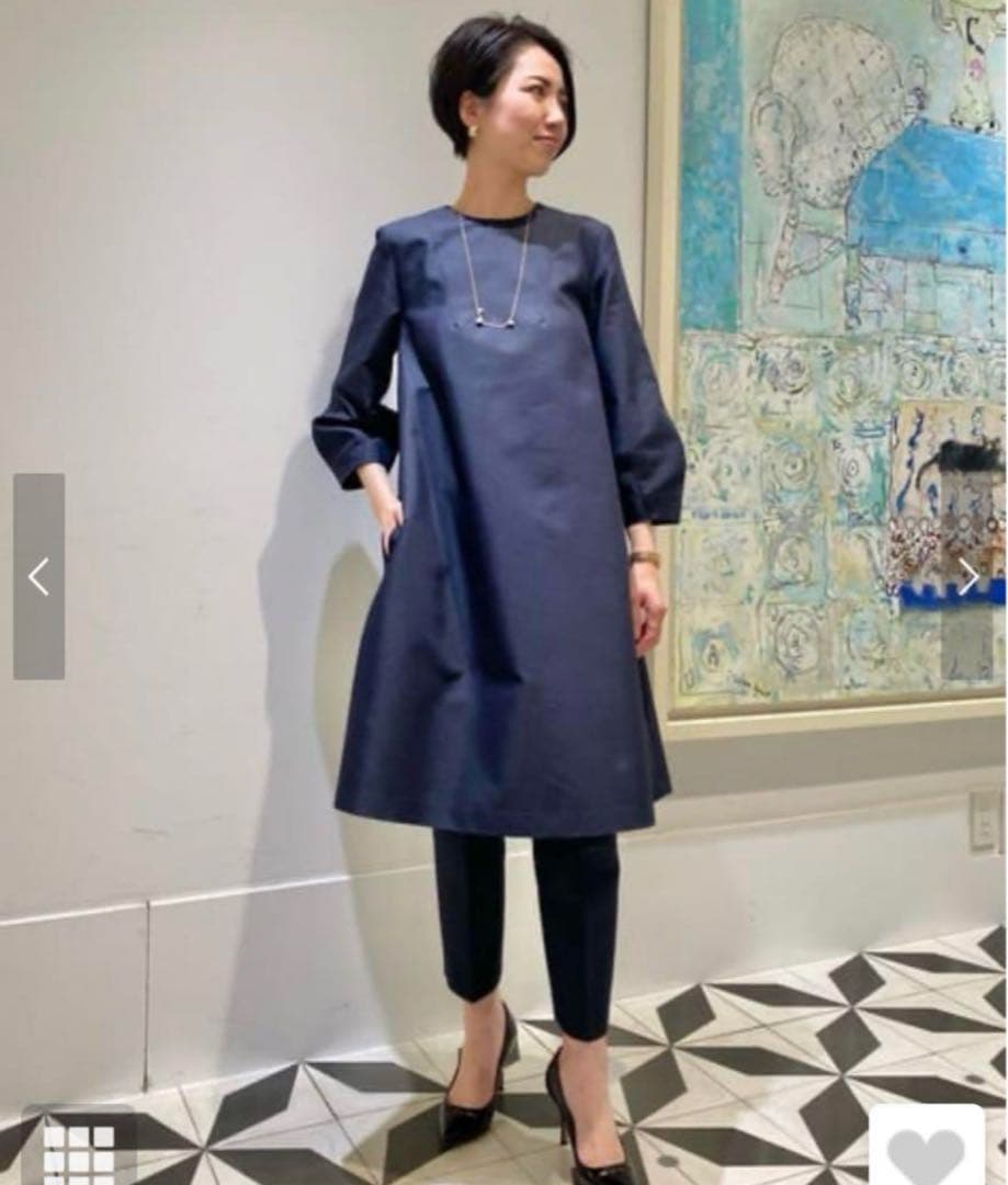 ボールジィ ハイカウントダブルクロス Aラインワンピース Ballsey 36