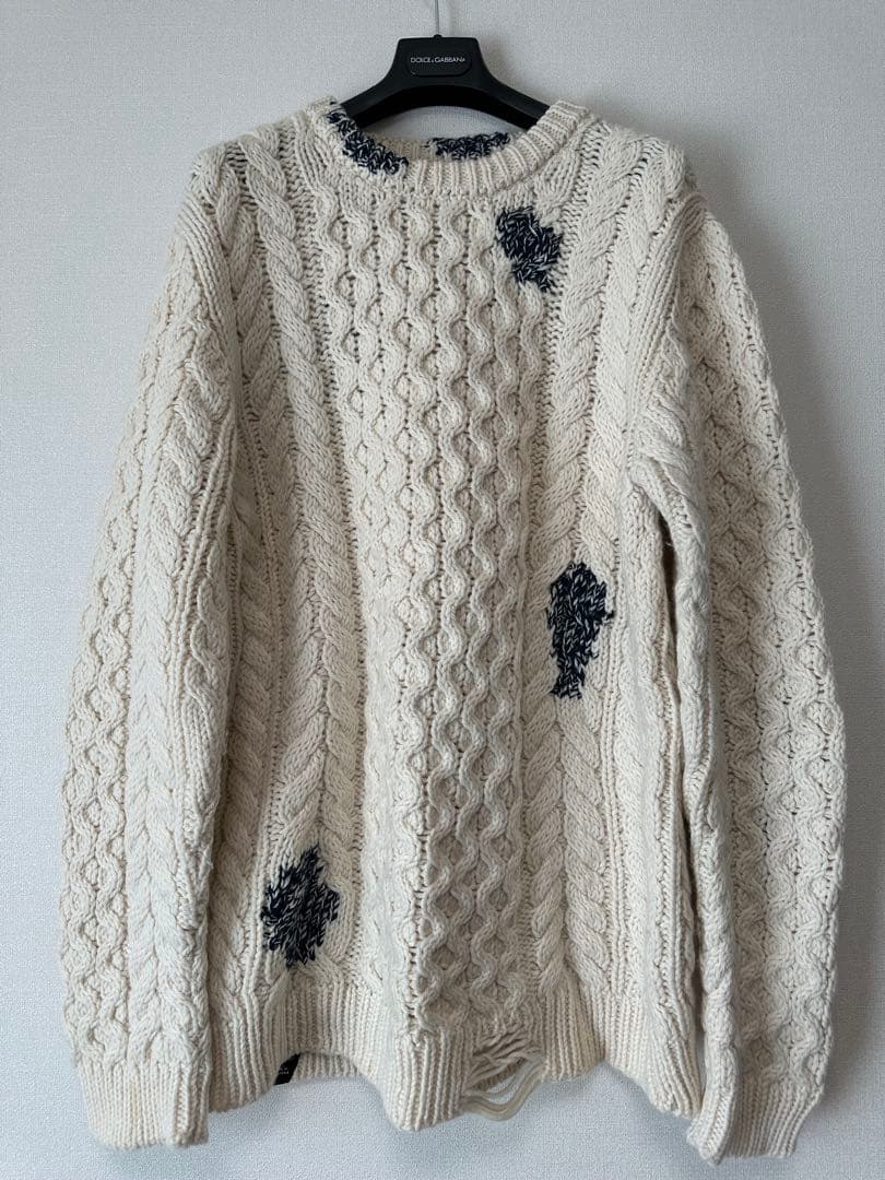 出品終了間近　アイボリー 　上質こだわり　個性　大人カジュアル　未使用　送料込