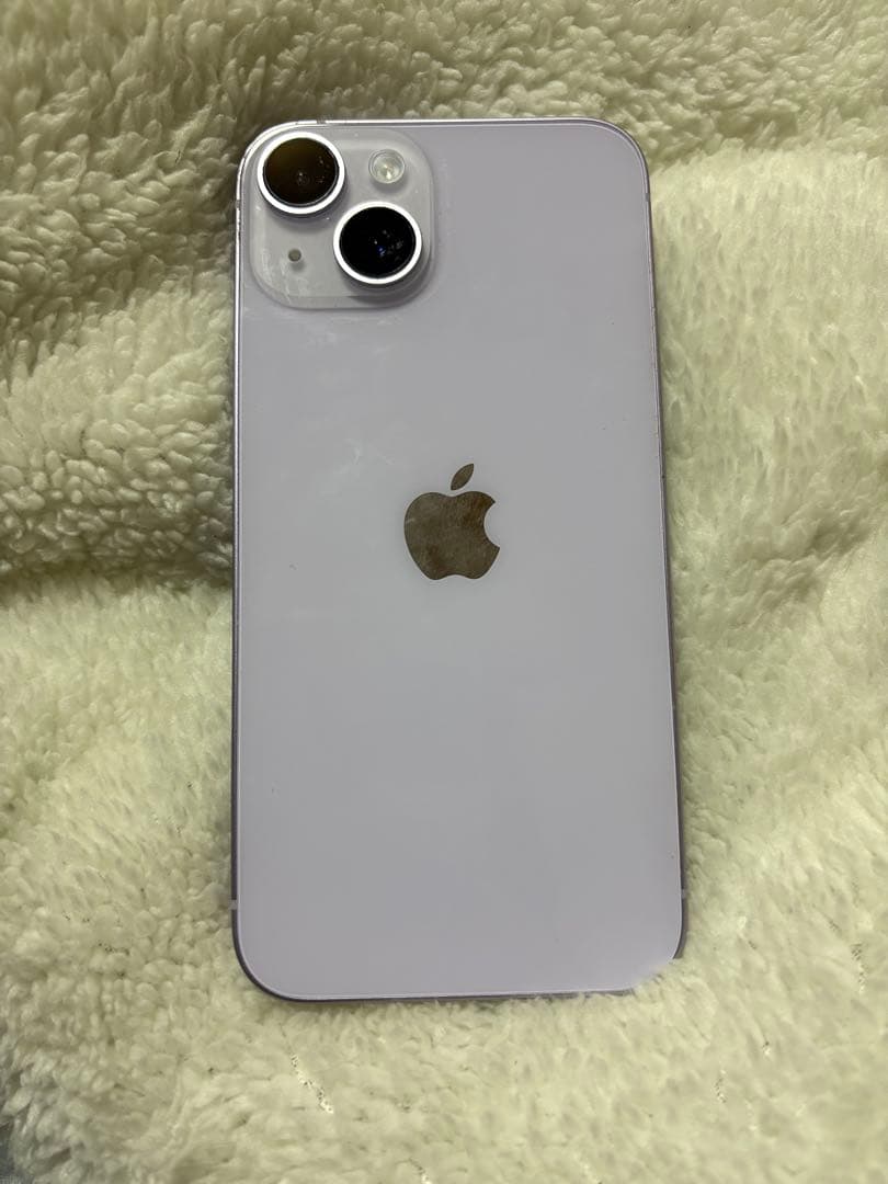 iPhone 14 パープル　128GB バッテリー82%