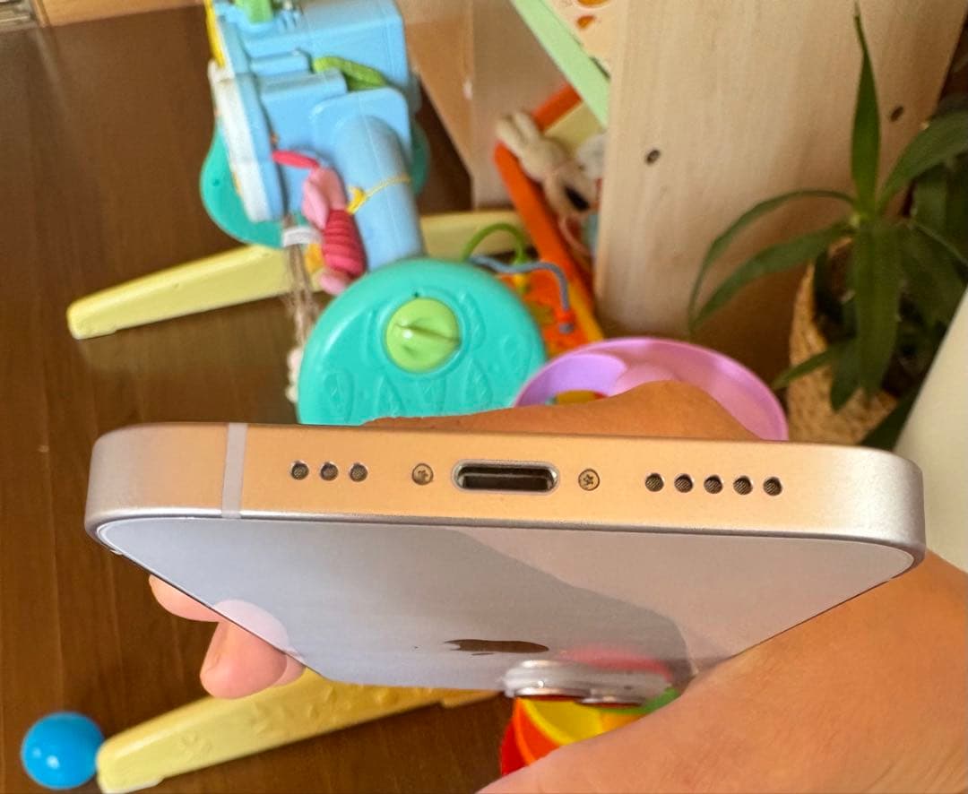 iPhone 14 パープル　128GB バッテリー82%